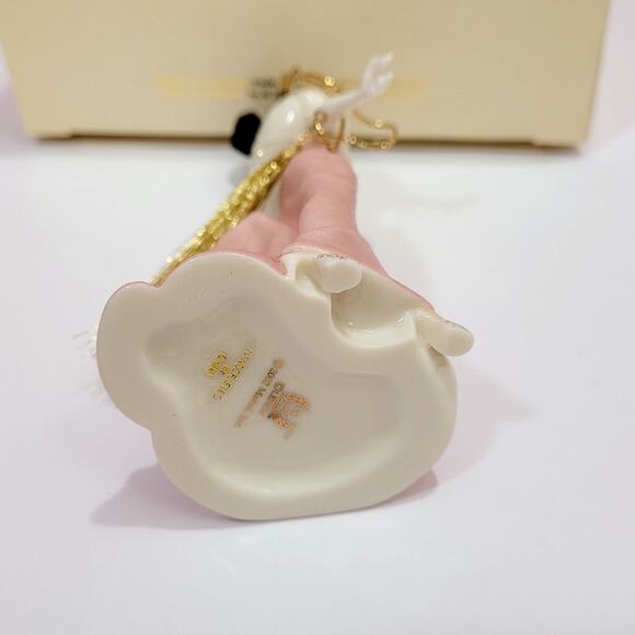 Lenox 2002 BARBIE ORNAMENT Enchanted Evening Brunette 1st in Series MIB COA - Picture 7 of 10